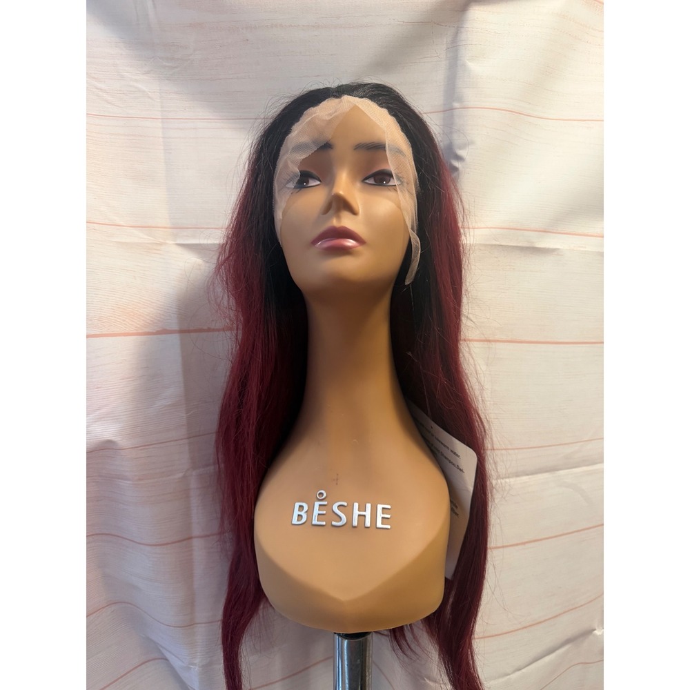 T1b/ burgundy wig